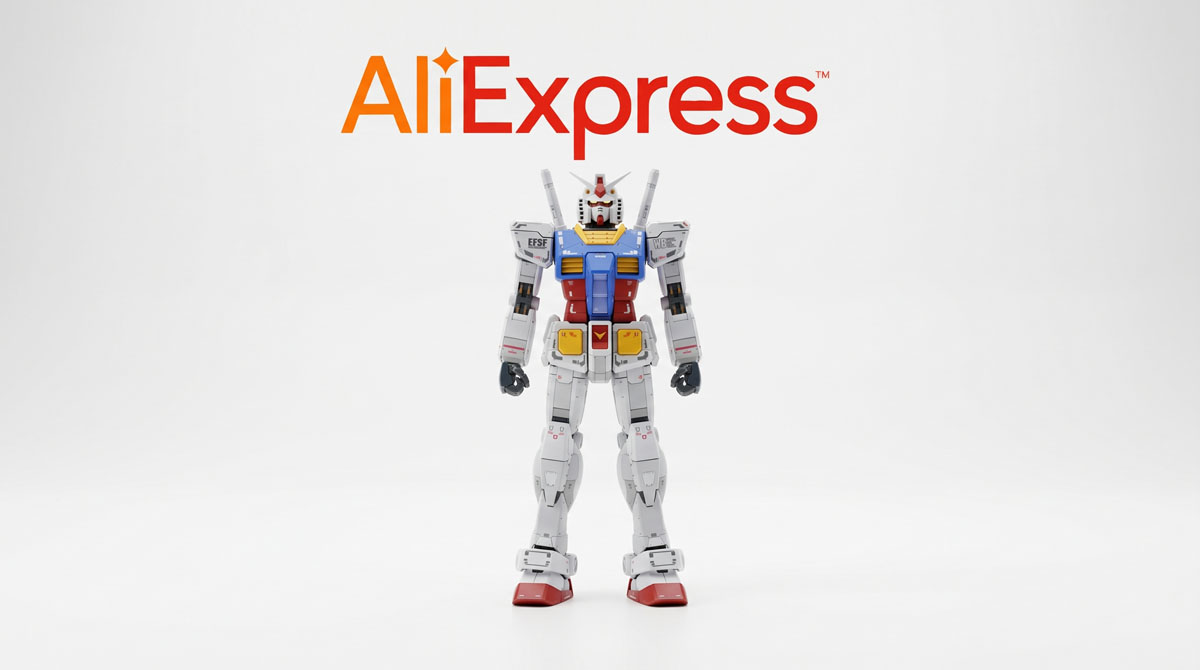 Nákupní průvodce pro Gundam figurky na AliExpress
